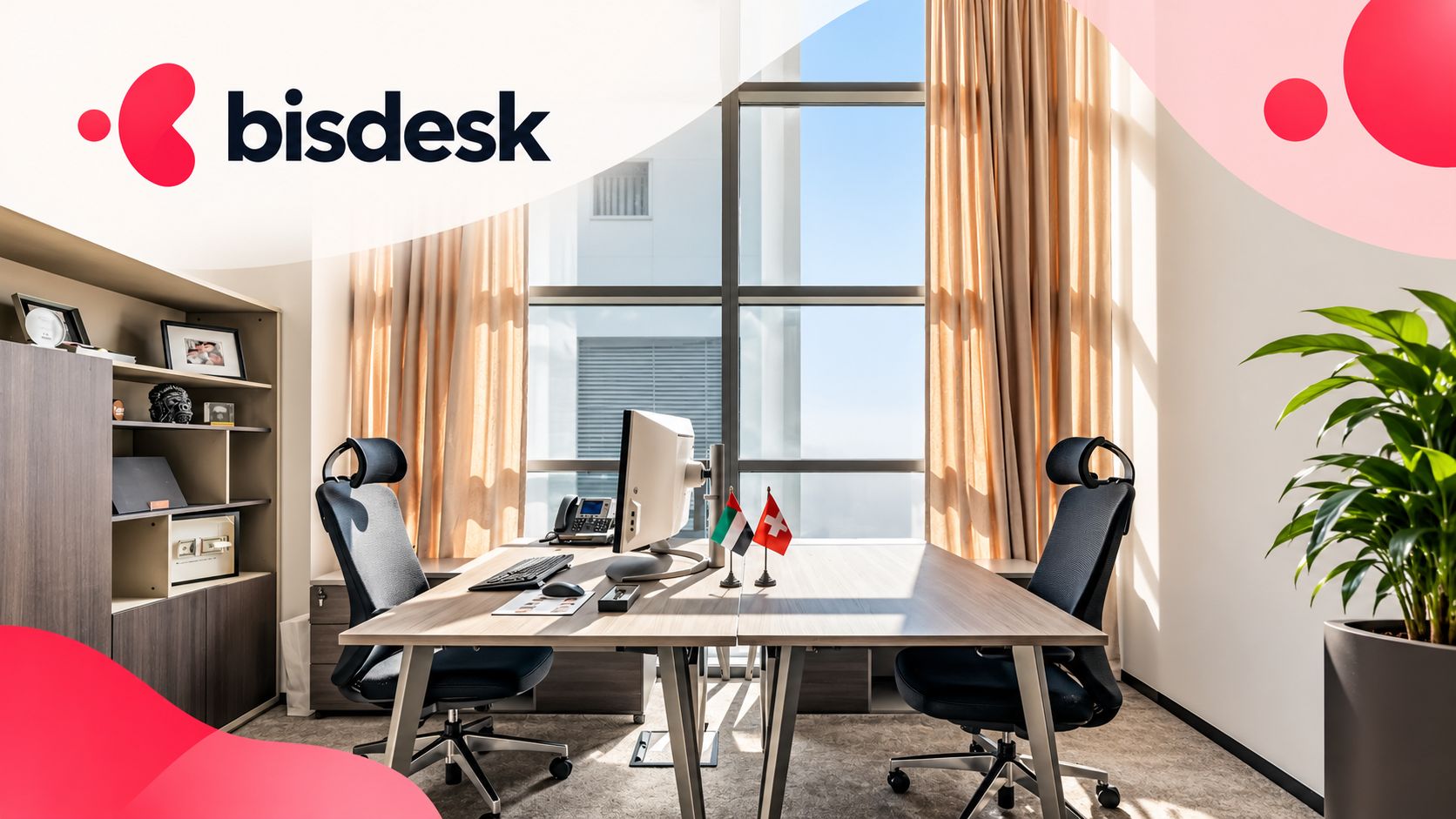 Bisdesk Modern Office Workspace