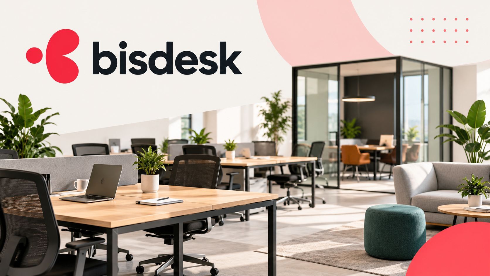 Modern Bisdesk Coworking Workspace_min